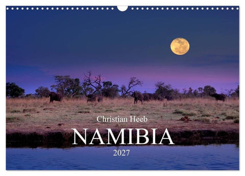 NAMIBIA Christian Heeb (Wandkalender 2027 DIN A3 quer), CALVENDO Monatskalender