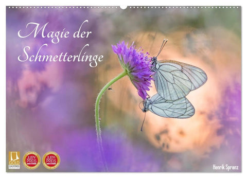 Magie der Schmetterlinge (Wandkalender 2027 DIN A2 quer), CALVENDO Monatskalender