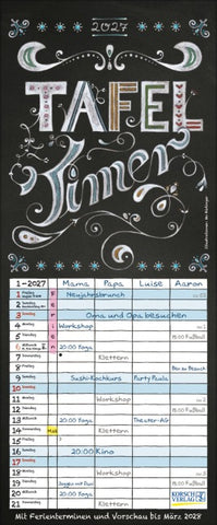 Tafel Timer 2027