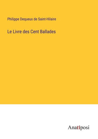 Le Livre des Cent Ballades