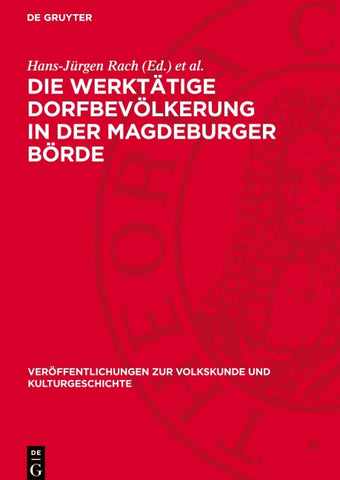 Die werktätige Dorfbevölkerung in der Magdeburger Börde