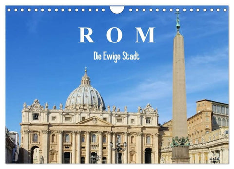 Rom - Die Ewige Stadt (Wandkalender 2027 DIN A4 quer), CALVENDO Monatskalender