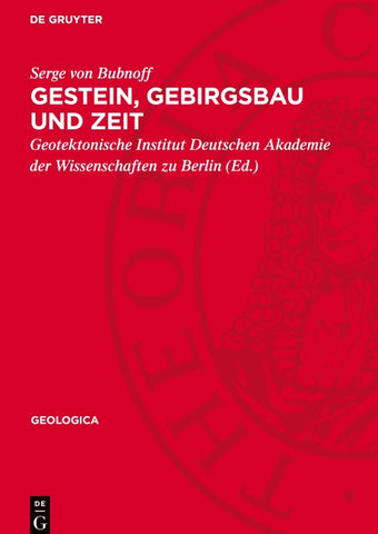 Gestein, Gebirgsbau und Zeit