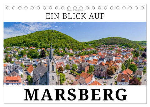 Ein Blick auf Marsberg (Tischkalender 2027 DIN A5 quer), CALVENDO Monatskalender