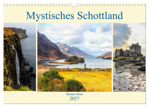 Mystisches Schottland (Wandkalender 2027 DIN A3 quer), CALVENDO Monatskalender
