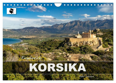 Frankreich - Korsika (Wandkalender 2027 DIN A4 quer), CALVENDO Monatskalender