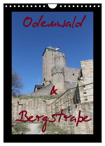 Odenwald & Bergstraße (Wandkalender 2027 DIN A4 hoch), CALVENDO Monatskalender