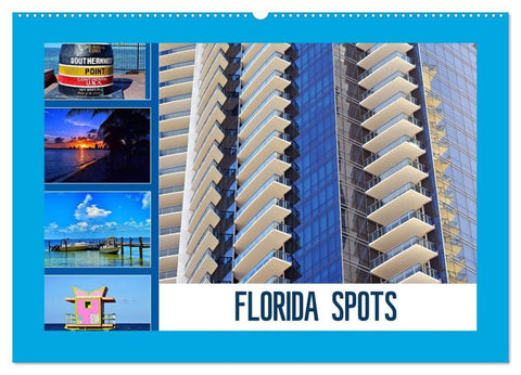 FLORIDA SPOTS (Wandkalender 2027 DIN A2 quer), CALVENDO Monatskalender