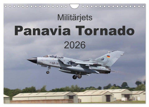 Militärjets Panavia Tornado (Wandkalender 2026 DIN A4 quer), CALVENDO Monatskalender