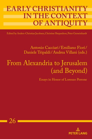 From Alexandria to Jerusalem (and Beyond)