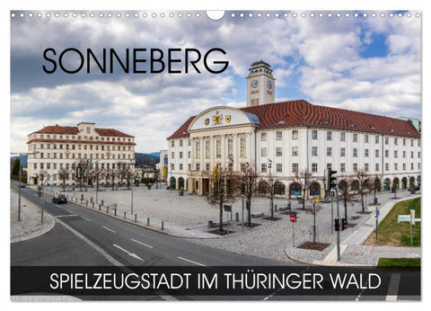Sonneberg - Spielzeugstadt im Thüringer Wald (Wandkalender 2026 DIN A3 quer), CALVENDO Monatskalender