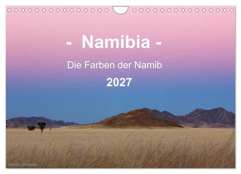Namibia - Die Farben der Namib (Wandkalender 2027 DIN A4 quer), CALVENDO Monatskalender
