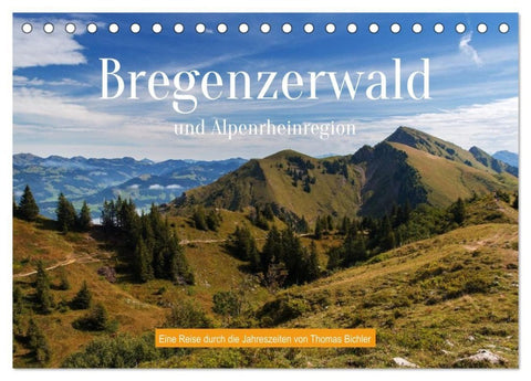 Bregenzerwald und Alpenrheinregion (Tischkalender 2027 DIN A5 quer), CALVENDO Monatskalender
