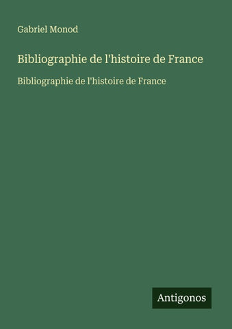 Bibliographie de l'histoire de France