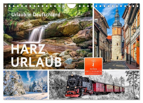 Harz - Urlaub (Wandkalender 2027 DIN A4 quer), CALVENDO Monatskalender