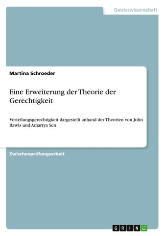 Eine Erweiterung der Theorie der Gerechtigkeit