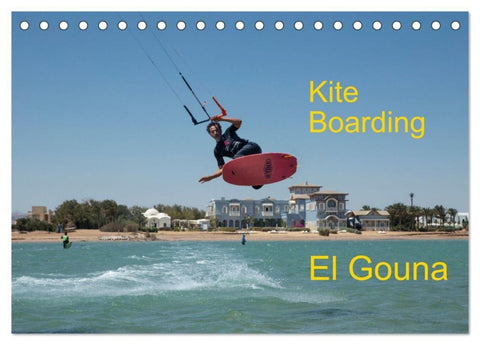 Kite Boarding El Gouna (Tischkalender 2027 DIN A5 quer), CALVENDO Monatskalender