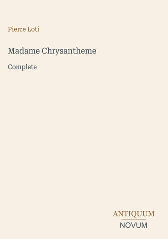 Madame Chrysantheme