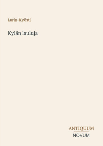 Kylän lauluja