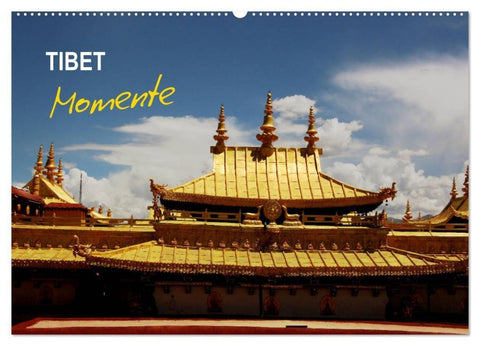Tibet Momente (Wandkalender 2027 DIN A2 quer), CALVENDO Monatskalender