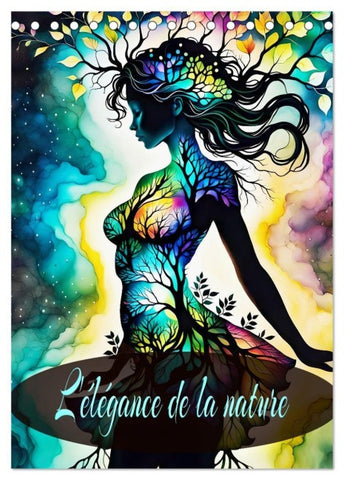 L'élégance de la nature (Calendrier de bureau 2027 DIN A5 horizontal), CALVENDO calendrier mensuel