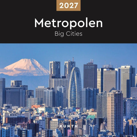 Metropolen - KUNTH Broschurkalender 2027