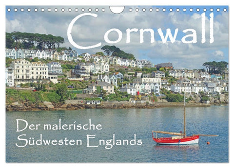 Cornwall. Der malerische Südwesten Englands (Wandkalender 2026 DIN A4 quer), CALVENDO Monatskalender