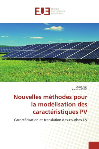 Nouvelles méthodes pour la modélisation des caractéristiques PV