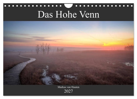 Das Hohe Venn (Wandkalender 2027 DIN A4 quer), CALVENDO Monatskalender