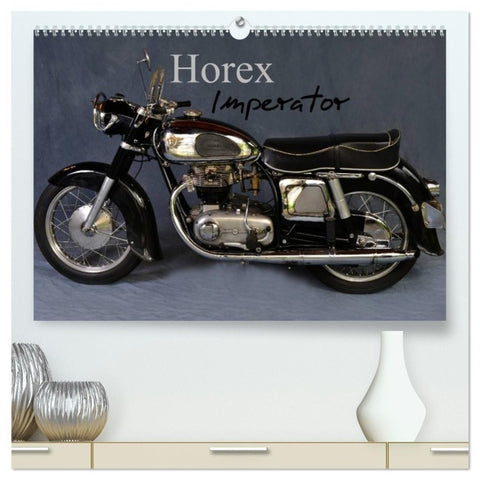 Horex Imperator (hochwertiger Premium Wandkalender 2027 DIN A2 quer), Kunstdruck in Hochglanz