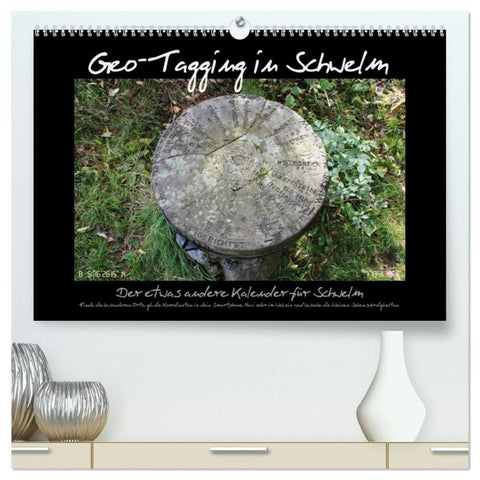 Geo-Tagging in Schwelm (hochwertiger Premium Wandkalender 2027 DIN A2 quer), Kunstdruck in Hochglanz