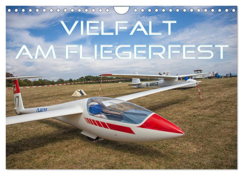 Vielfalt am Fliegerfest (Wandkalender 2026 DIN A4 quer), CALVENDO Monatskalender