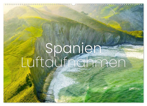 Spanien Luftaufnahmen (Wandkalender 2026 DIN A2 quer), CALVENDO Monatskalender