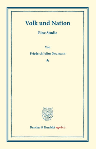 Volk und Nation.