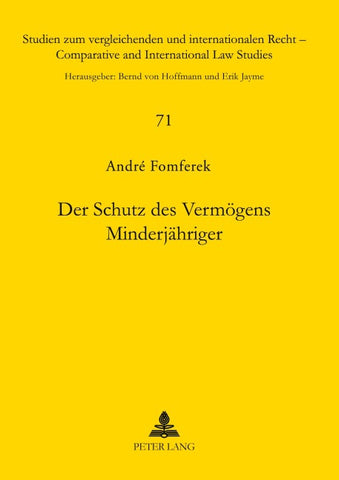 Der Schutz des Vermögens Minderjähriger