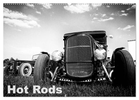 Hot Rods (Wandkalender 2027 DIN A2 quer), CALVENDO Monatskalender