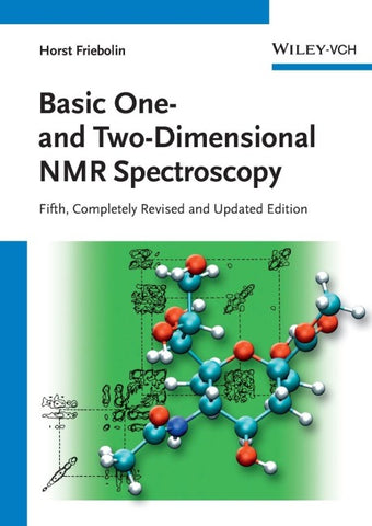 Basic One- and Two-Dimensional NMR Spectroscopy