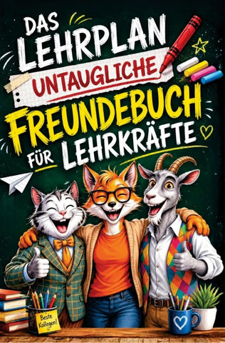 Das Lehrplan untaugliche Freundebuch für Lehrer - ungeeignet für Schüler