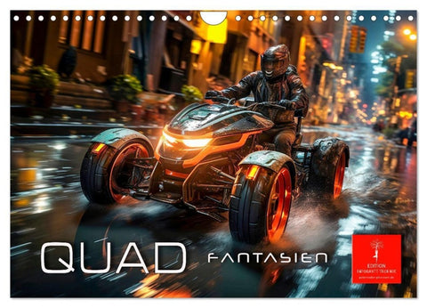 Quad Fantasien (Wandkalender 2027 DIN A4 quer), CALVENDO Monatskalender