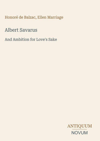 Albert Savarus