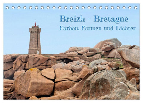 Breizh - Bretagne (Tischkalender 2027 DIN A5 quer), CALVENDO Monatskalender