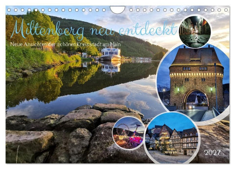 Miltenberg neu entdeckt (Wandkalender 2027 DIN A4 quer), CALVENDO Monatskalender