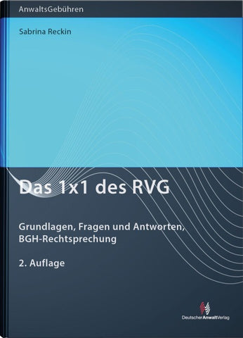 Das 1x1 des RVG