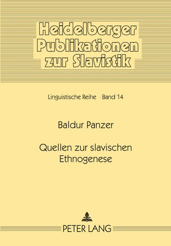 Quellen zur slavischen Ethnogenese