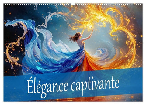 Élégance captivante (Calendrier mural 2027 DIN A2 vertical), CALVENDO calendrier mensuel