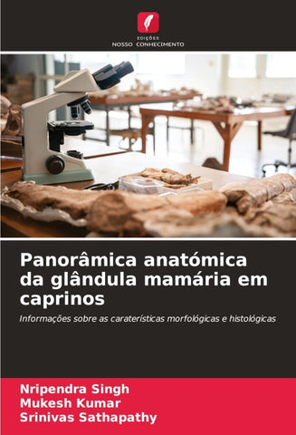 Panorâmica anatómica da glândula mamária em caprinos