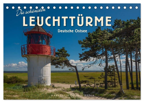 Die schönsten Leuchttürme - Deutsche Ostsee (Tischkalender 2027 DIN A5 quer), CALVENDO Monatskalender