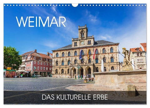 Weimar - das kulturelle Erbe (Wandkalender 2027 DIN A3 quer), CALVENDO Monatskalender