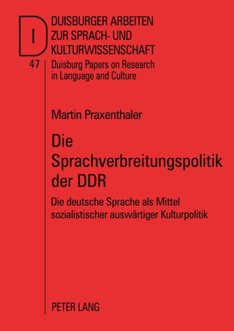 Die Sprachverbreitungspolitik der DDR