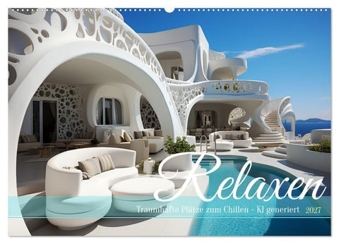 Relaxen (Wandkalender 2027 DIN A2 quer), CALVENDO Monatskalender